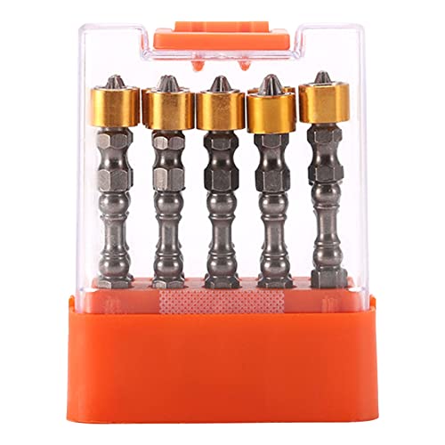 Kripyery Kreuzbit Starker Stecknuss-Bit-Schraubendreher Doppelkopf-Holzarbeiterzubehör 10 pcs von Kripyery