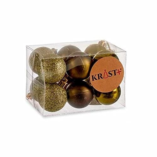 Krist+ Weihnachtskugel-Set, bunt, Estándar von Krist+