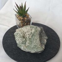 Zucker Fluorit Sugar Fluorite Mit Quarzkristallen Dekoration Zucker Fluorit Sugar Fluorite Mit Quarzkristallen Dekoration von KristallLiebeCo