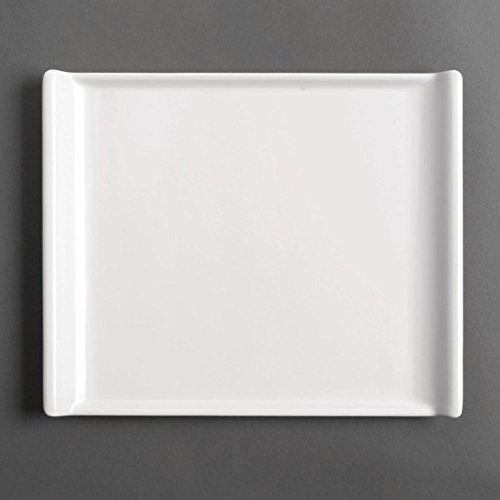 Kristallon Melamine Platter White - 530x330x25mm von Olympia