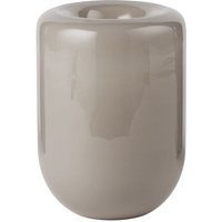 Kristina Dam Studio - Opal Vase large Ø 14 x H 20 cm, beige opal von Kristina Dam Studio