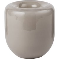 Vase Opal Glas beige opal 16 cm H von Kristina Dam Studio