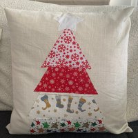Weihnachtliche Kissenhülle, 50x50cm von KristyBittersweetAU