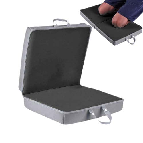 Krmoau Arbeitskniematten | Yoga Kniekissen mit Griffen,60 x 34 x 5,5 cm rutschfeste Knieauflage für Reinigung Bodenarbeiten Yoga Badezimmer Baden Krmoau Arbeitskniematten | Yoga Kniekissen mit Griffen,60 x 34 x 5,5 cm rutschfeste Knieauflage für Reinigung Bodenarbeiten Yoga Badezimmer Baden von Krmoau