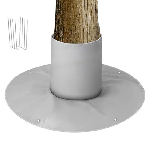 Krmoau Baumwurzelschutz - 3-Schichtige Wurzelschutzmatte Mit Bodenankern | Wiederverwendbare Schutzdecke Für Gärtner Landschaftsbauer Obstgärten Beete Sträucher von Krmoau