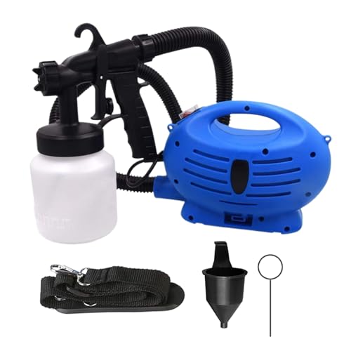 Krmoau Farbspritzpistole - Farbspritzpistole Für Schränke Mit 3 Sprühformen,800ml Behälter Renovierungswerkzeug für Haus Türen Möbel Wände Innen Außen von Krmoau