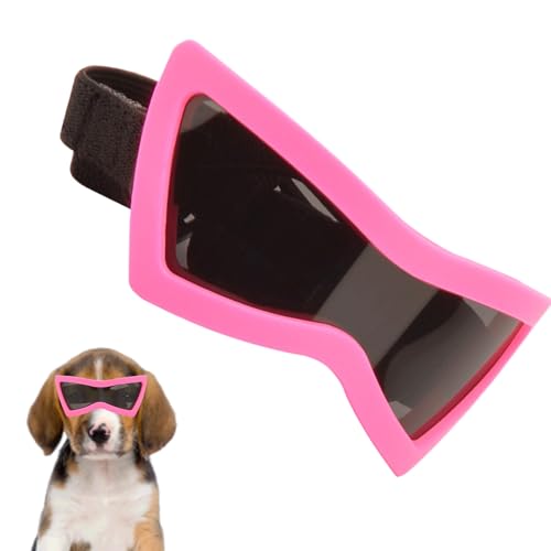 Krmoau Hundesonnenbrille - Winddichte Sonnenbrille Für Hunde - UV-Schutz Staubdichte Haustierbrille Mit Verstellbarem Gurt Für Spaziergänge Wanderungen Abenteuer Krmoau Hundesonnenbrille - Winddichte Sonnenbrille Für Hunde - UV-Schutz Staubdichte Haustierbrille Mit Verstellbarem Gurt Für Spaziergänge Wanderungen Abenteuer von Krmoau