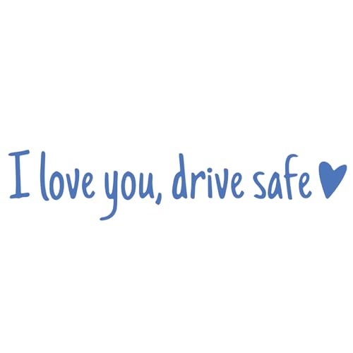 Krmoau I Love You Drive Safe, Auto Aufkleber Spiegel Außen Ich Liebe Dich, Autofensterabziehbilder Für Frauen, Ich Liebe Dich, Fahre Safe Emblem Labels Für LKW Krmoau I Love You Drive Safe, Auto Aufkleber Spiegel Außen Ich Liebe Dich, Autofensterabziehbilder Für Frauen, Ich Liebe Dich, Fahre Safe Emblem Labels Für LKW von Krmoau