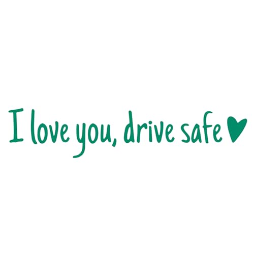 Krmoau I Love You Drive Safe, Auto Aufkleber Spiegel Außen Ich Liebe Dich, Autofensterabziehbilder Für Frauen, Ich Liebe Dich, Fahre Safe Emblem Labels Für LKW Krmoau I Love You Drive Safe, Auto Aufkleber Spiegel Außen Ich Liebe Dich, Autofensterabziehbilder Für Frauen, Ich Liebe Dich, Fahre Safe Emblem Labels Für LKW von Krmoau