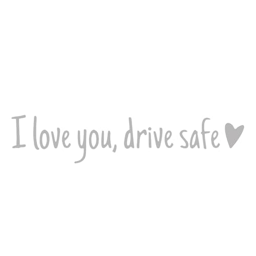 Krmoau I Love You Drive Safe, Auto Aufkleber Spiegel Außen Ich Liebe Dich, Autofensterabziehbilder Für Frauen, Ich Liebe Dich, Fahre Safe Emblem Labels Für LKW Krmoau I Love You Drive Safe, Auto Aufkleber Spiegel Außen Ich Liebe Dich, Autofensterabziehbilder Für Frauen, Ich Liebe Dich, Fahre Safe Emblem Labels Für LKW von Krmoau