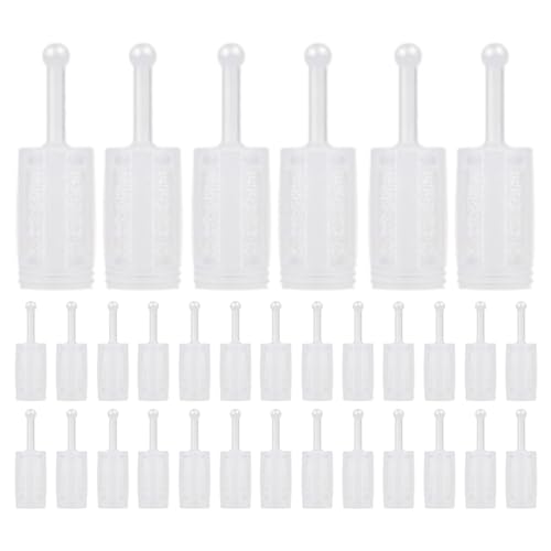 Krmoau Lackierspritzpistolen Filtersatz - Beseitigung Von Verstopften Filtersieben Für Farbsprühgeräte,30 Stücke Verstopfungsschutz für Möbelrestaurierung Wandmalerei Metallbeschichtung von Krmoau