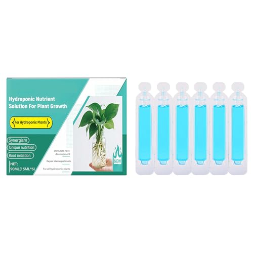 Krmoau Pflanzennährstofflösung - Flüssiger Pflanzendünger - 90ml Natürlicher Gartenbedarf Für Pflanzenwachstum Blumen Kräuter Krmoau Pflanzennährstofflösung - Flüssiger Pflanzendünger - 90ml Natürlicher Gartenbedarf Für Pflanzenwachstum Blumen Kräuter von Krmoau