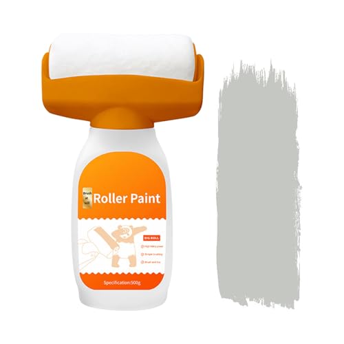Wandreparatur RollbüRste, Wandreparaturpaste 2 In 1 Wandfarbe Ausbessern Weiß, 500g Leistungsstarke Wandreparaturpaste Mit Roller Wall Repair Kit Für Wandreparatur Wandreparatur RollbüRste, Wandreparaturpaste 2 In 1 Wandfarbe Ausbessern Weiß, 500g Leistungsstarke Wandreparaturpaste Mit Roller Wall Repair Kit Für Wandreparatur von Krmoau