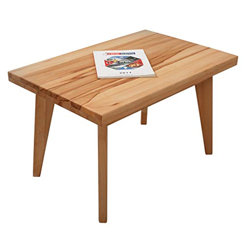 Krok Wood Couchtisch Hans aus Massivholz in Buche (75 x 50 x 45 cm) von Krok Wood