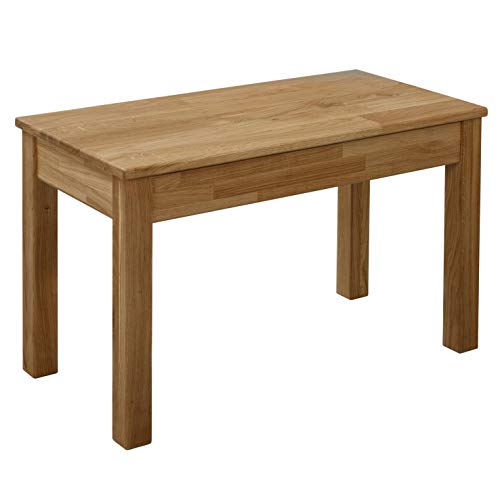 Krok Wood Sitzbank Tomas aus Massivholz (Eiche, 70 x 35 x 45 cm) von Krok Wood