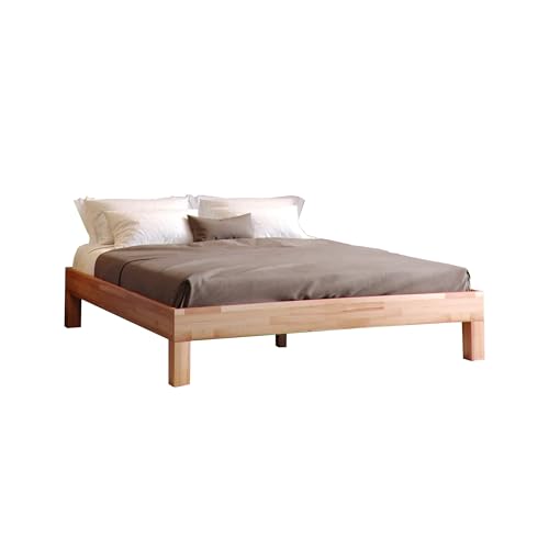 Krok Wood Massivholzbett Jana in Buche (180 x 200 cm) von Krok Wood