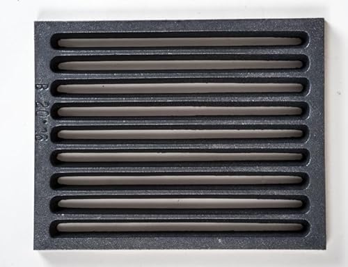 Tafelrost 16 x 26 cm Herdrost Ascherost Kaminrost Ofenrost AdoroSol Vertriebs GmbH von Krokodilzange