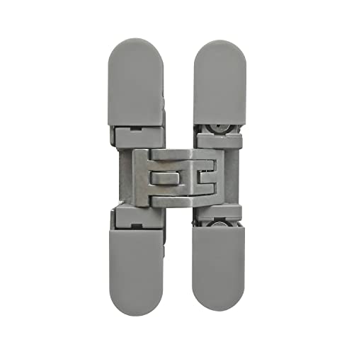 Kubikina K6100 HD Einlass-Scharnier, 72x14 mm, ÖW 180°, Zamak chrom matt von Krona Koblenz