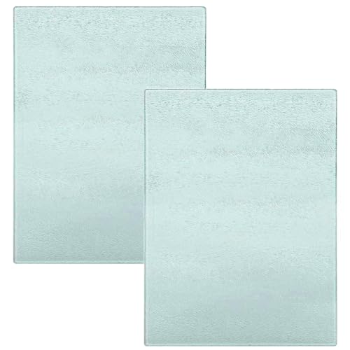 Kronabelle 2 Stück Blanko-Platten aus gehärtetem Glas, 27,9 x 39,1 cm, strukturiert, rutschfest, einfach zu basteln, für personalisierte Sublimationsglas-Schneidebretter Kronabelle 2 Stück Blanko-Platten aus gehärtetem Glas, 27,9 x 39,1 cm, strukturiert, rutschfest, einfach zu basteln, für personalisierte Sublimationsglas-Schneidebretter von Kronabelle