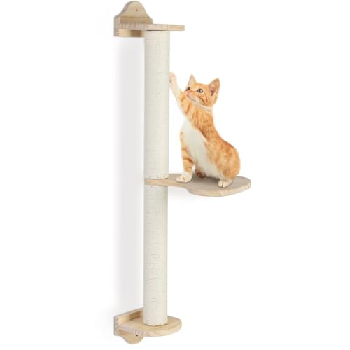 Kronabelle Kratzbaum für Katzen, Wandmontage, 2 Stück, Sisalseil für Kätzchen von Kronabelle