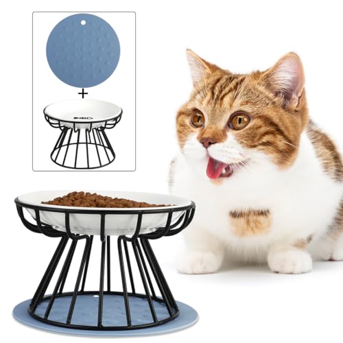Kronabelle Rutschfestes Silikon Tischset für Katzen, inklusive 3 Teller mit erhöhtem Ständer, ideal für Kätzchen Kronabelle Rutschfestes Silikon Tischset für Katzen, inklusive 3 Teller mit erhöhtem Ständer, ideal für Kätzchen von Kronabelle