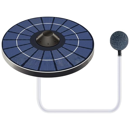 Kronabelle Schwimmende Belüftungspumpe, Solar Teichbelüfter mit Akku, Monokristallines Panel, Leise Einfache Installation für Aquarium und Garten im Freien Kronabelle Schwimmende Belüftungspumpe, Solar Teichbelüfter mit Akku, Monokristallines Panel, Leise Einfache Installation für Aquarium und Garten im Freien von Kronabelle