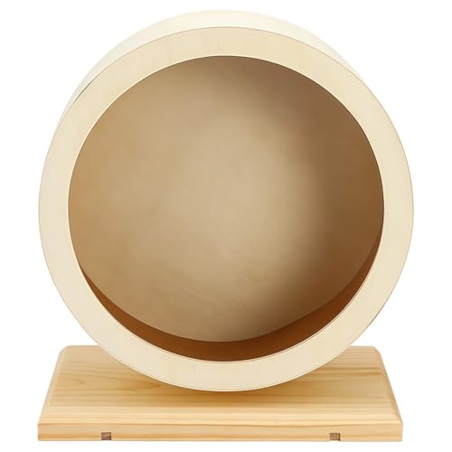 Kronabelle Spielzeug 8,2 Zoll Rad für Zwerghamster Laufen Sichere Übung Holz Leise Hamster mit Ergonomischem Ständer Zahnpflege Korkpad Kronabelle Spielzeug 8,2 Zoll Rad für Zwerghamster Laufen Sichere Übung Holz Leise Hamster mit Ergonomischem Ständer Zahnpflege Korkpad von Kronabelle
