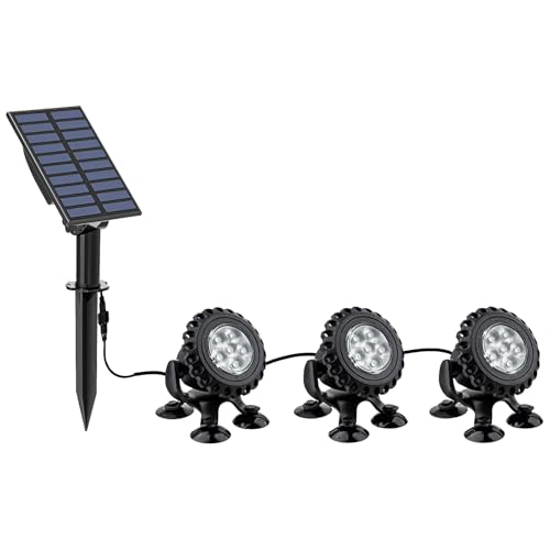 Kronabelle Wechselnde RGB-LED-Lichter, solarbetrieben, Aquarium- und Teichlichter, Springbrunnen und Aquarien, ideales ABS-Material, IP68 wasserdicht mit Saugnapf-Installation Kronabelle Wechselnde RGB-LED-Lichter, solarbetrieben, Aquarium- und Teichlichter, Springbrunnen und Aquarien, ideales ABS-Material, IP68 wasserdicht mit Saugnapf-Installation von Kronabelle