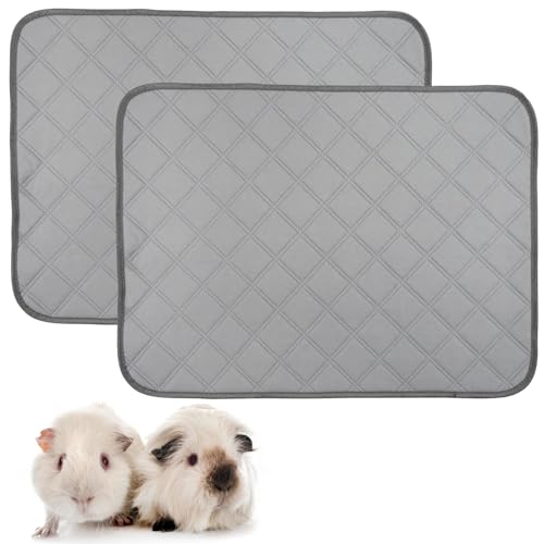 Kronabelle Wiederverwendbare Meerschweinchen-Käfigeinlagen: 2 Stück Kleintier-Urinierpads, perfekt für Hamster Kronabelle Wiederverwendbare Meerschweinchen-Käfigeinlagen: 2 Stück Kleintier-Urinierpads, perfekt für Hamster von Kronabelle