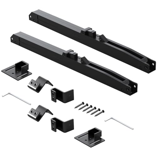 Scheunentür-Stopper-Set, 310 mm Schienenlänge, Bommel-Material, einfache Installation, Montagezubehör im Lieferumfang enthalten, 2 Stück Schiebetür-Schienendämpfer Scheunentür-Stopper-Set, 310 mm Schienenlänge, Bommel-Material, einfache Installation, Montagezubehör im Lieferumfang enthalten, 2 Stück Schiebetür-Schienendämpfer von Kronabelle