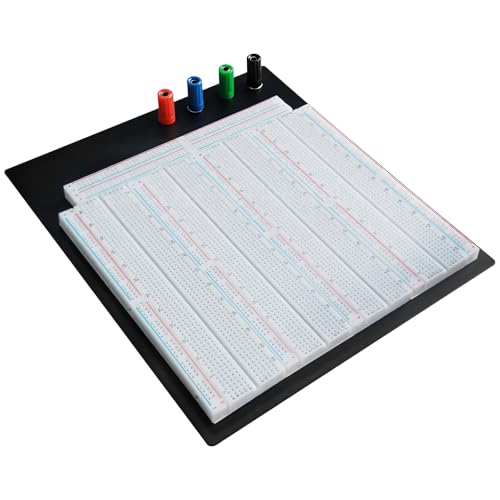 Steckplatine für Schaltungen, nummerierte Reihen, schwarzer Sockel, 3220-Punkt-Brotplatine, großes lötfreies Kit Steckplatine für Schaltungen, nummerierte Reihen, schwarzer Sockel, 3220-Punkt-Brotplatine, großes lötfreies Kit von Kronabelle