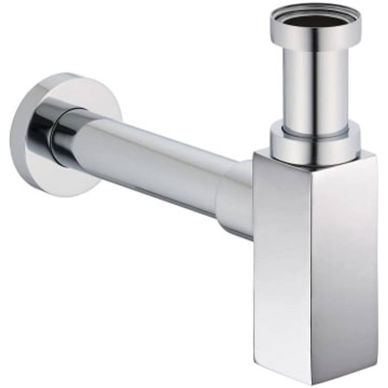 Kronenbach Design-Siphon Quara 2.0 Eckig in Chrom von Kronenbach