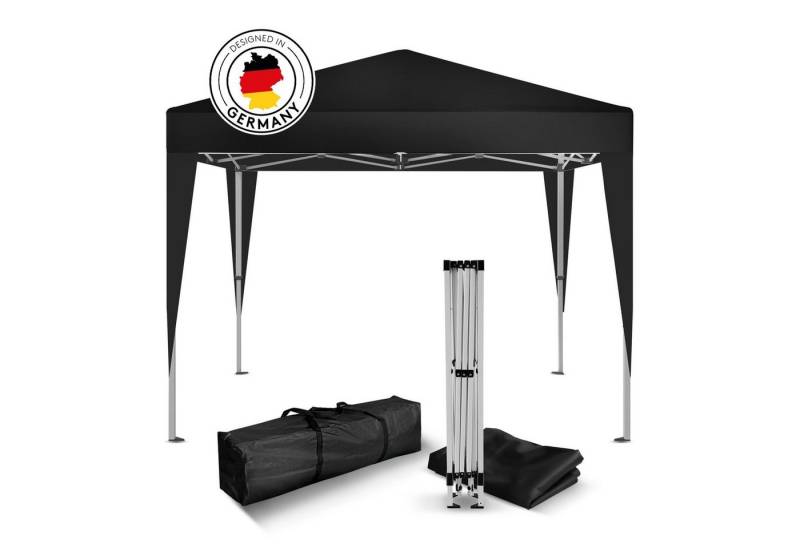 Kronenburg Partyzelt Faltpavillon 2x2 m wasserdicht - Partyzelt stabil, UV-Schutz 50+, mit 0 Seitenteilen, Wetterfester Schutz, Leichter Aufbau, Inklusive Tragetasche & Zubehör Kronenburg Partyzelt Faltpavillon 2x2 m wasserdicht - Partyzelt stabil, UV-Schutz 50+, mit 0 Seitenteilen, Wetterfester Schutz, Leichter Aufbau, Inklusive Tragetasche & Zubehör von Kronenburg