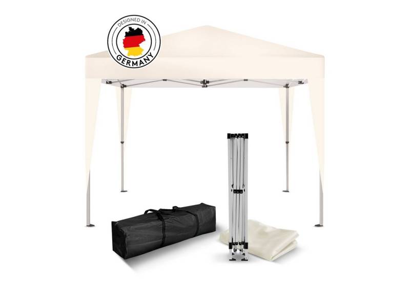 Kronenburg Partyzelt Faltpavillon 2x2 m wasserdicht - Partyzelt stabil, UV-Schutz 50+, mit 0 Seitenteilen, Wetterfester Schutz, Leichter Aufbau, Inklusive Tragetasche & Zubehör Kronenburg Partyzelt Faltpavillon 2x2 m wasserdicht - Partyzelt stabil, UV-Schutz 50+, mit 0 Seitenteilen, Wetterfester Schutz, Leichter Aufbau, Inklusive Tragetasche & Zubehör von Kronenburg