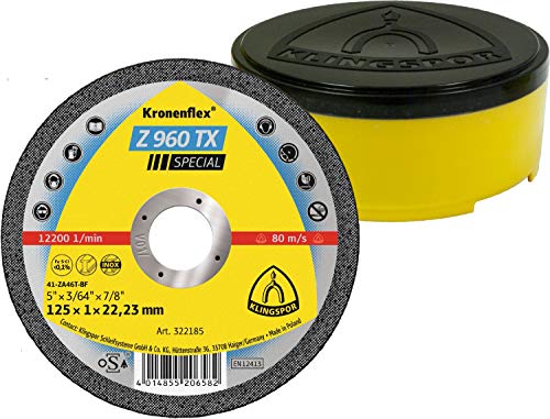 Kronenflex 322184 Trennscheibe"Z 960 TX Special" 115x10mm von KLINGSPOR