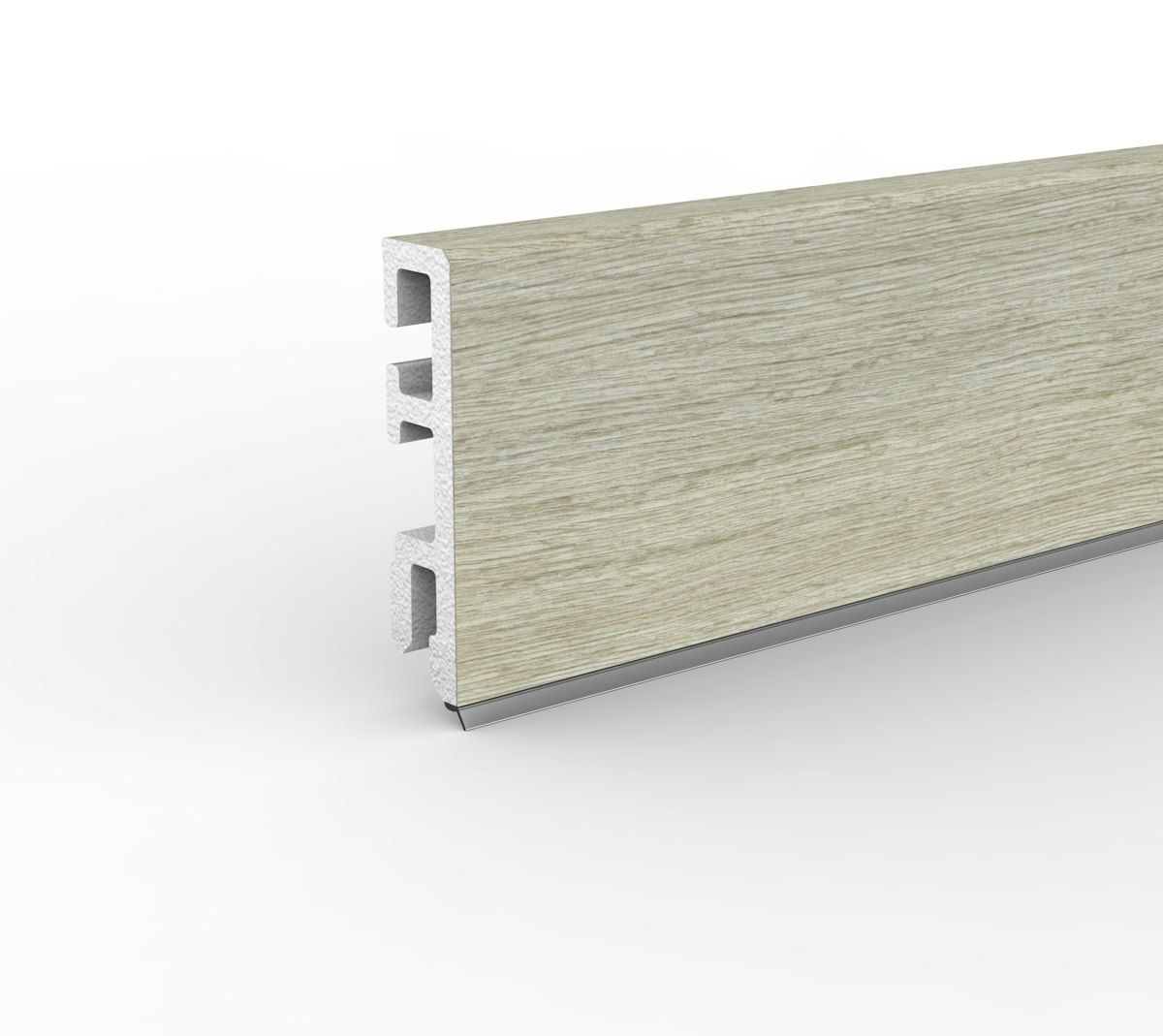 Fußleiste CUBICA60 HW504 Groda von Krongart