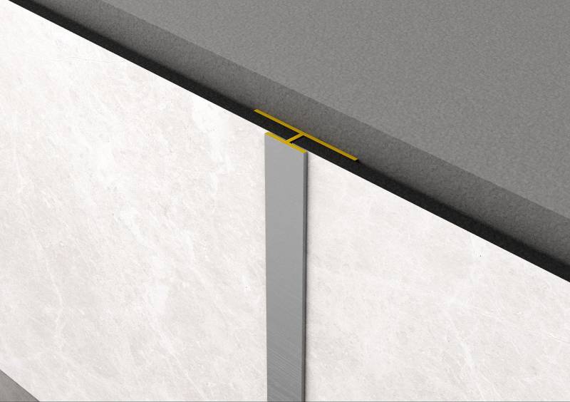 Rock the Wall T-Profil silber 280 x 3 x 0,69 cm von Krono Original