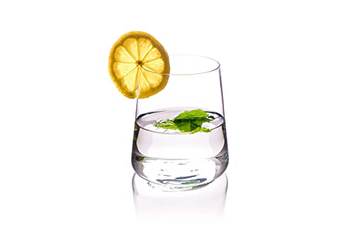 Krosno Glas für Wasser, Getränke und andere kalte Getränke | 6er-Set | 380 ml | Avant-Garde-Kollektion | Perfekt für Zuhause, Restaurants und Partys | spülmaschinen- und mikrowellengeeignet von Krosno