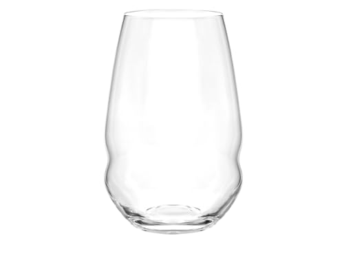 Krosno Inel Glasbecher, 500 cc, 6 Stück von Krosno