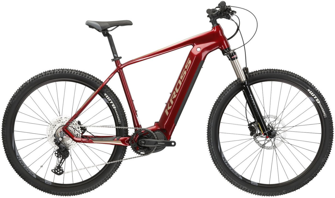 Kross E-Bike Mountainbike E-MTB Level Boost 2.0 29 Zoll rot, 11 Gang Shimano DEORE M5100 Schaltwerk, Kettenschaltung, Mittelmotor, 500 Wh Kross E-Bike Mountainbike E-MTB Level Boost 2.0 29 Zoll rot, 11 Gang Shimano DEORE M5100 Schaltwerk, Kettenschaltung, Mittelmotor, 500 Wh von Kross