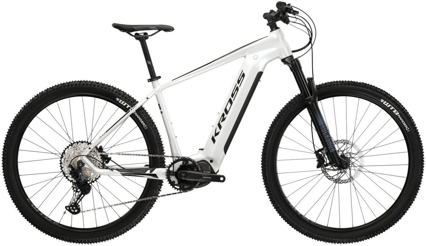 Kross E-Bike Mountainbike E-MTB Level Boost 3.0 29 Zoll weiß, 12 Gang Shimano DEORE SLX M7100 Schaltwerk, Kettenschaltung, Mittelmotor, 630 Wh Kross E-Bike Mountainbike E-MTB Level Boost 3.0 29 Zoll weiß, 12 Gang Shimano DEORE SLX M7100 Schaltwerk, Kettenschaltung, Mittelmotor, 630 Wh von Kross