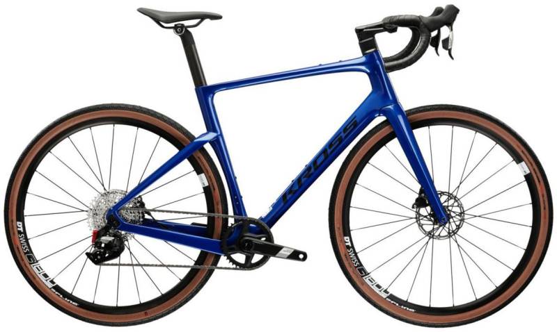 Kross Gravelbike Gravelbike Carbon Esker RS 2.0 Blau 12 Gänge, 12 Gang SRAM APEX XPLR AXS Schaltwerk, Kettenschaltung Kross Gravelbike Gravelbike Carbon Esker RS 2.0 Blau 12 Gänge, 12 Gang SRAM APEX XPLR AXS Schaltwerk, Kettenschaltung von Kross
