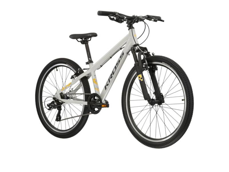 Kross Kinderfahrrad KROSS Kinderad 24" Dust JR 1.0 Grau 8 Gänge, 8 Gang Shimano TOURNEY TX800 Schaltwerk, Kettenschaltung Kross Kinderfahrrad KROSS Kinderad 24" Dust JR 1.0 Grau 8 Gänge, 8 Gang Shimano TOURNEY TX800 Schaltwerk, Kettenschaltung von Kross