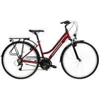 Kross Trekkingrad "Trekkingrad Explorer 2.0 rot 21 Gänge", 21 Gang, Shimano, ACERA M3020 Schaltwerk von Kross
