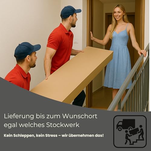 Krudox COT 3 Sitzer Ausziehbar Sofa 256x105x119 cm cm - Schlafsofa mit Bettkasten - Couch mit Stauraum und Kissen - Sofa mit Schlaffunktion - Ausklappbar Schlafsofa - Stoff Paolli 01 von Krudox