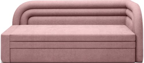Krudox FAB 3 Sitzer Ausziehbar Sofa 223x80x86 cm - Schlafsofa mit Bettkasten - Couch mit Stauraum - Sofa mit Schlaffunktion 135x199 cm - Ausklappbar Schlafsofa - Stoff Touch 24 - RECHTS Krudox FAB 3 Sitzer Ausziehbar Sofa 223x80x86 cm - Schlafsofa mit Bettkasten - Couch mit Stauraum - Sofa mit Schlaffunktion 135x199 cm - Ausklappbar Schlafsofa - Stoff Touch 24 - RECHTS von Krudox
