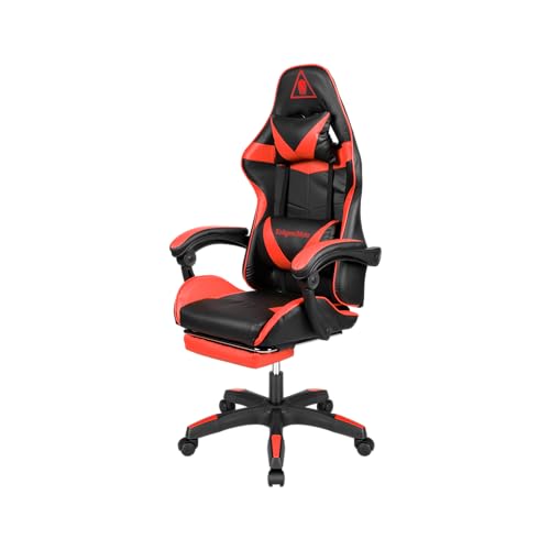 Kruger&Matz Gamingsessel Modell GX-150 KM0790-R Sessel mit Ausziehfuß, Kissen mit Massagefunktion, Weiches Kunstleder, Gummirollen, Farbe Schwarz-Rot Kruger&Matz Gamingsessel Modell GX-150 KM0790-R Sessel mit Ausziehfuß, Kissen mit Massagefunktion, Weiches Kunstleder, Gummirollen, Farbe Schwarz-Rot von Krüger&Matz