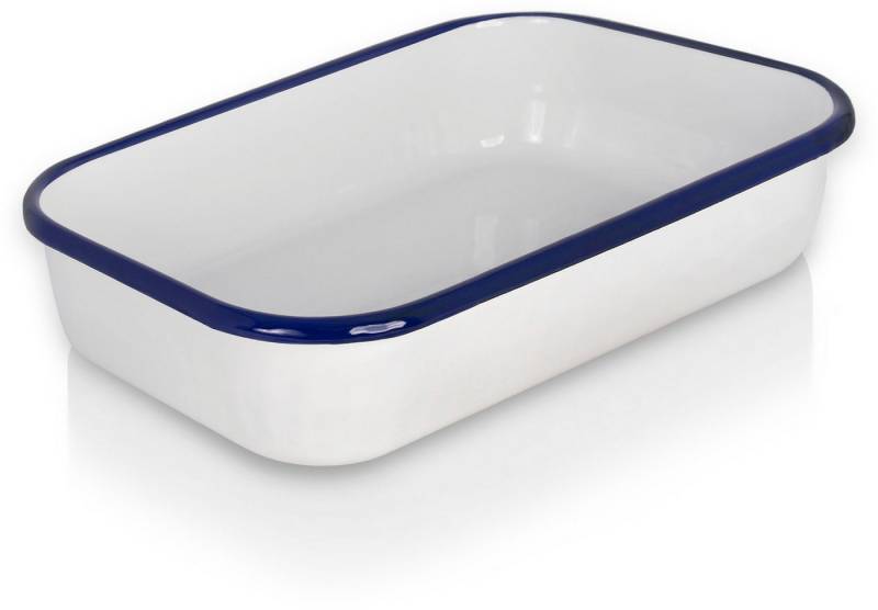 Krüger Auflaufform Husum, Emaille, 23 x 16 x 5 cm Krüger Auflaufform Husum, Emaille, 23 x 16 x 5 cm von Krüger