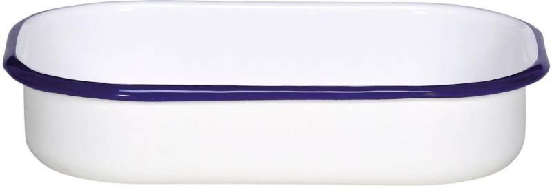 Krüger Auflaufform Husum, Emaille, rechteckig von Krüger