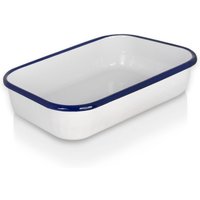 Krüger Auflaufform "Husum" Emaille 23 x 16 x 5 cm Krüger Auflaufform "Husum" Emaille 23 x 16 x 5 cm von Krüger